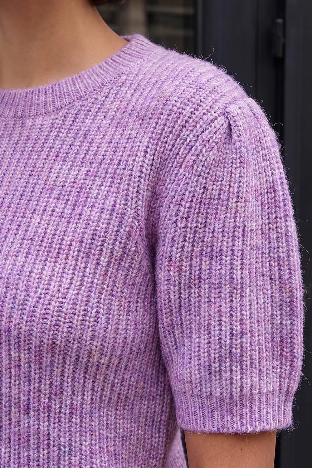Roman Lilac Knitted Short Sleeve Jumper - 20 Image 4