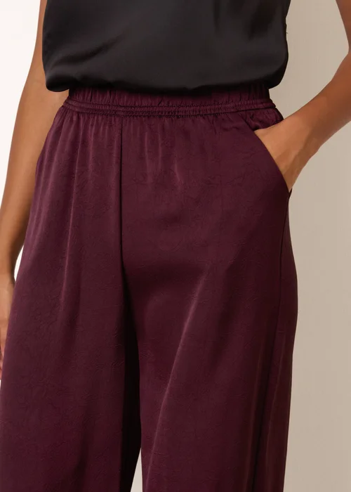 Blue Vanilla Purple High Waist Wide Leg Trousers - XL Image 3