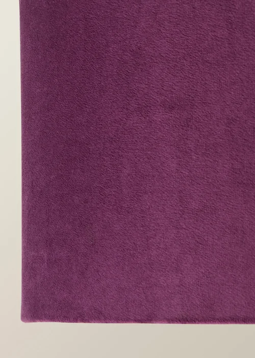 ValueLights Ashley Plum Velvet Squat Drum Shade - One Size Image 6