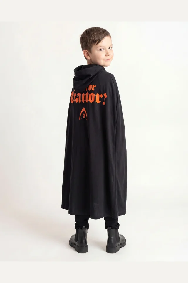 Vanilla Underground The Traitors Boys Black Trick or Treat Halloween 1 Piece Costume (6-12 Yrs)