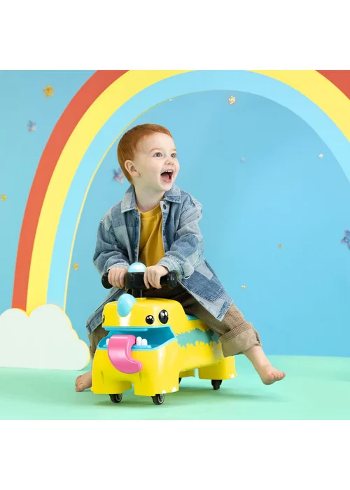 Xootz Yellow Snootz Sir Lickalot Foot to Floor Ride On - No Size Image 6
