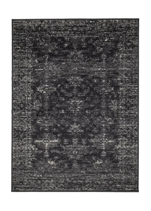Homemaker Charcoal Maestro Traditional Rug - 80 x 150 Image 4