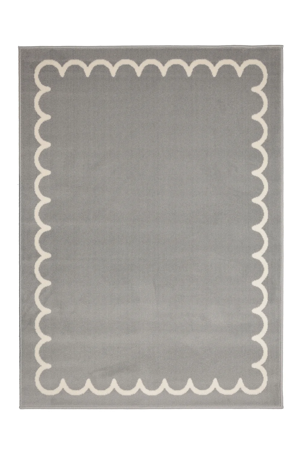 Homemaker Grey Maestro Frill Border Rug - 120 x 170 Image 4