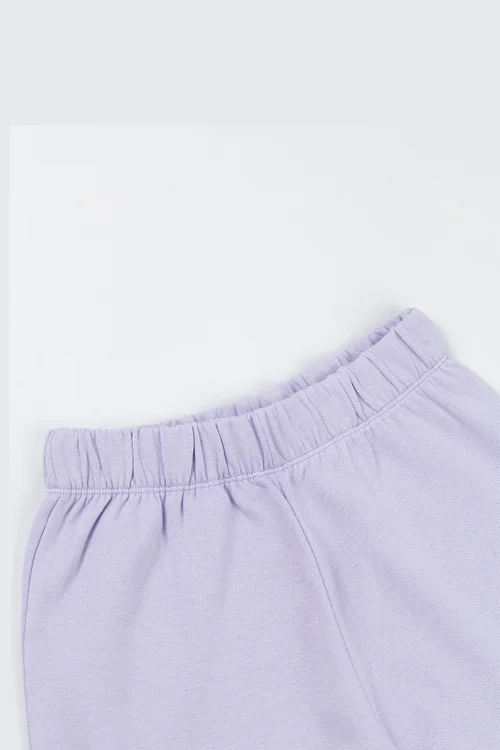 Vanilla Underground KPop Demon Hunters Girls Purple Huntrix Sweatshirt & Joggers Set (5-14 Yrs) - 5-6 Yrs Image 5