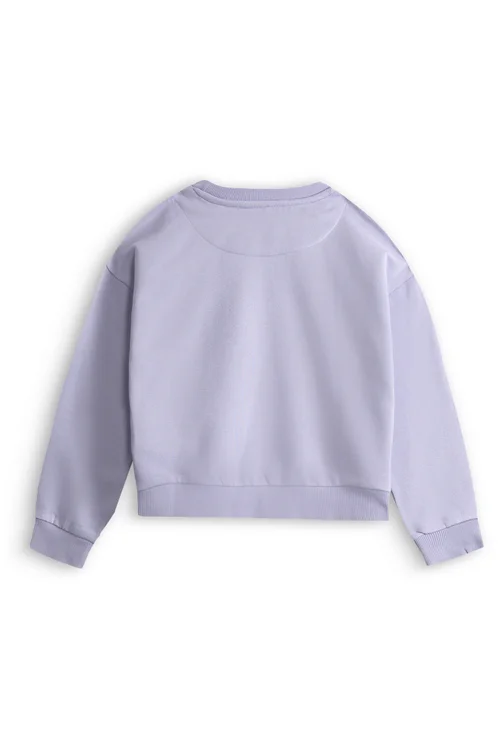 Vanilla Underground KPop Demon Hunters Girls Purple Huntrix Sweatshirt & Joggers Set (5-14 Yrs) - 5-6 Yrs Image 2