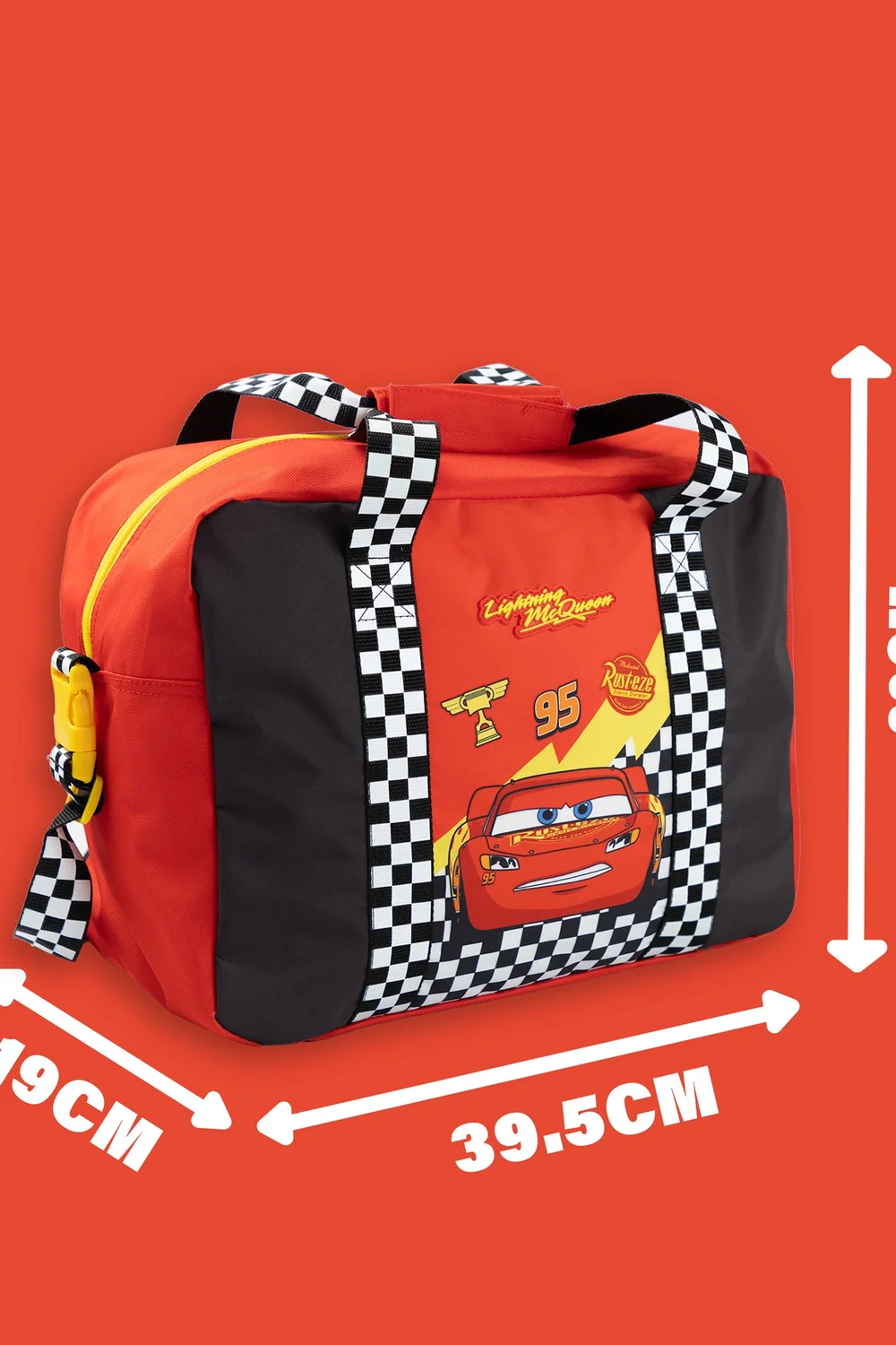 Vanilla Underground Disney Cars Boys Red Lightning McQueen 6 Piece Luggage Set (One Size) - One Size Image 5