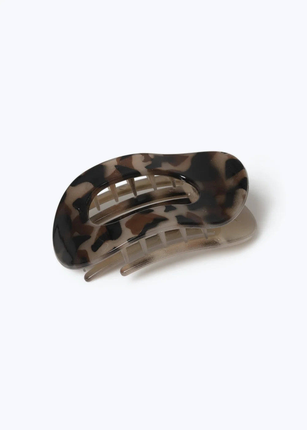 Muse Brown Matte Claw Clip - One Size Image 2