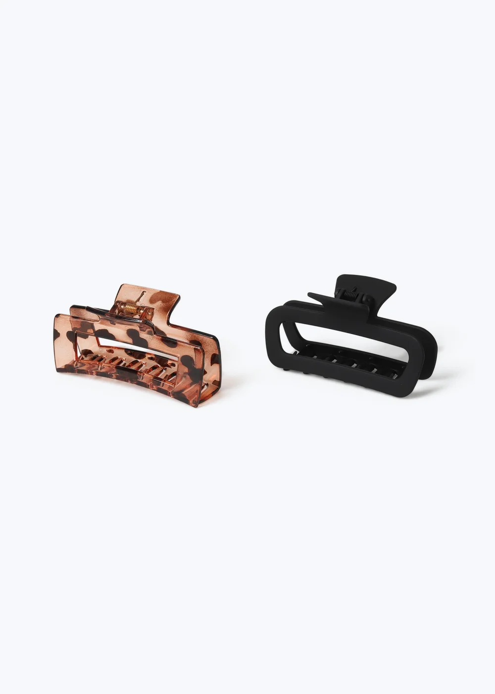 Muse 2 Pack Multi Large Hair Claw Clips - One Size Image 2