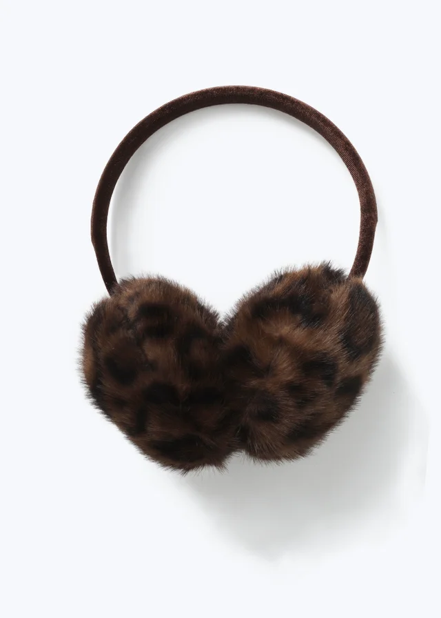 Muse Leopard Print Earmuffs