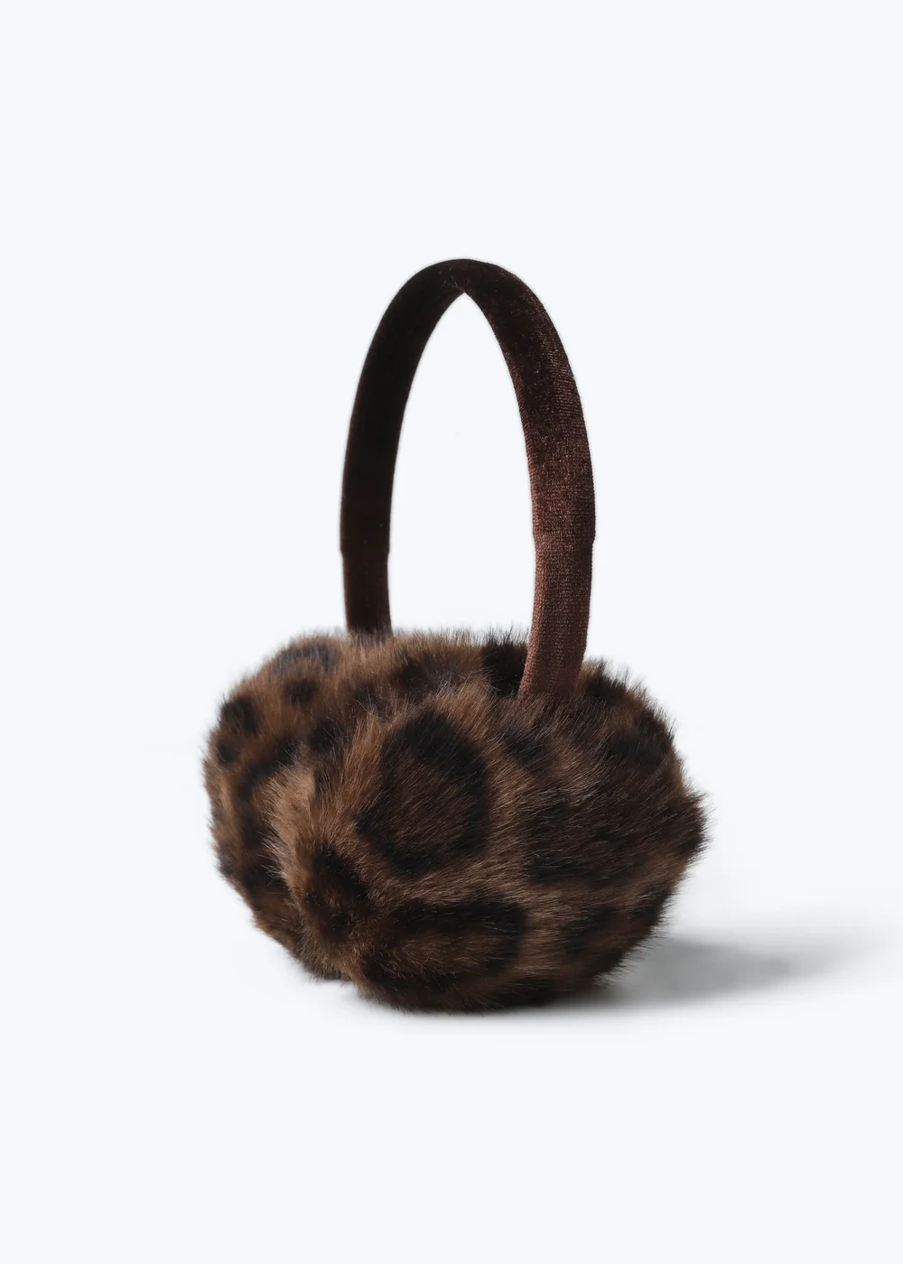Muse Leopard Print Earmuffs - One Size Image 1