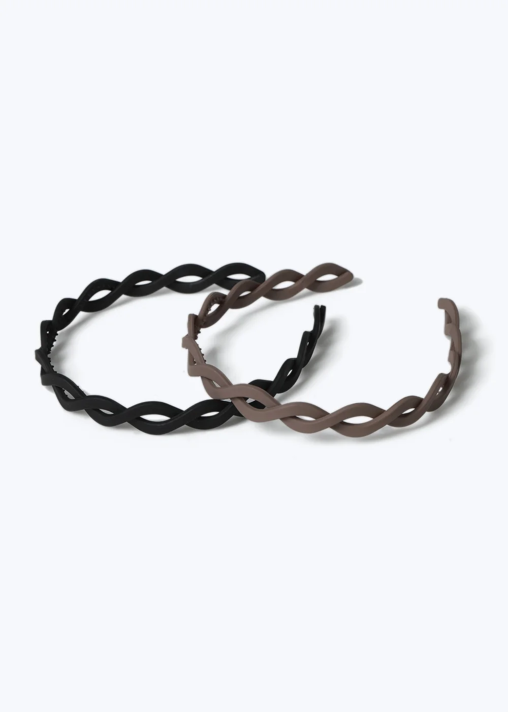 Muse 2 Pack Multicoloured Twist Headband - One Size Image 2