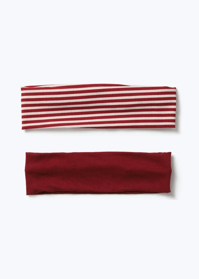 Muse 2 Pack Burgundy Headband