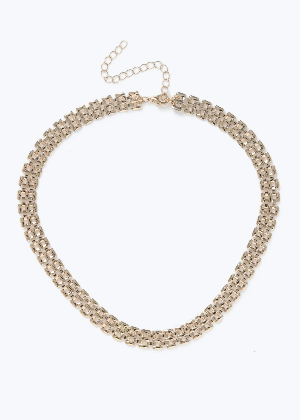 Muse Gold Watch Strap Necklace - One Size Image 1