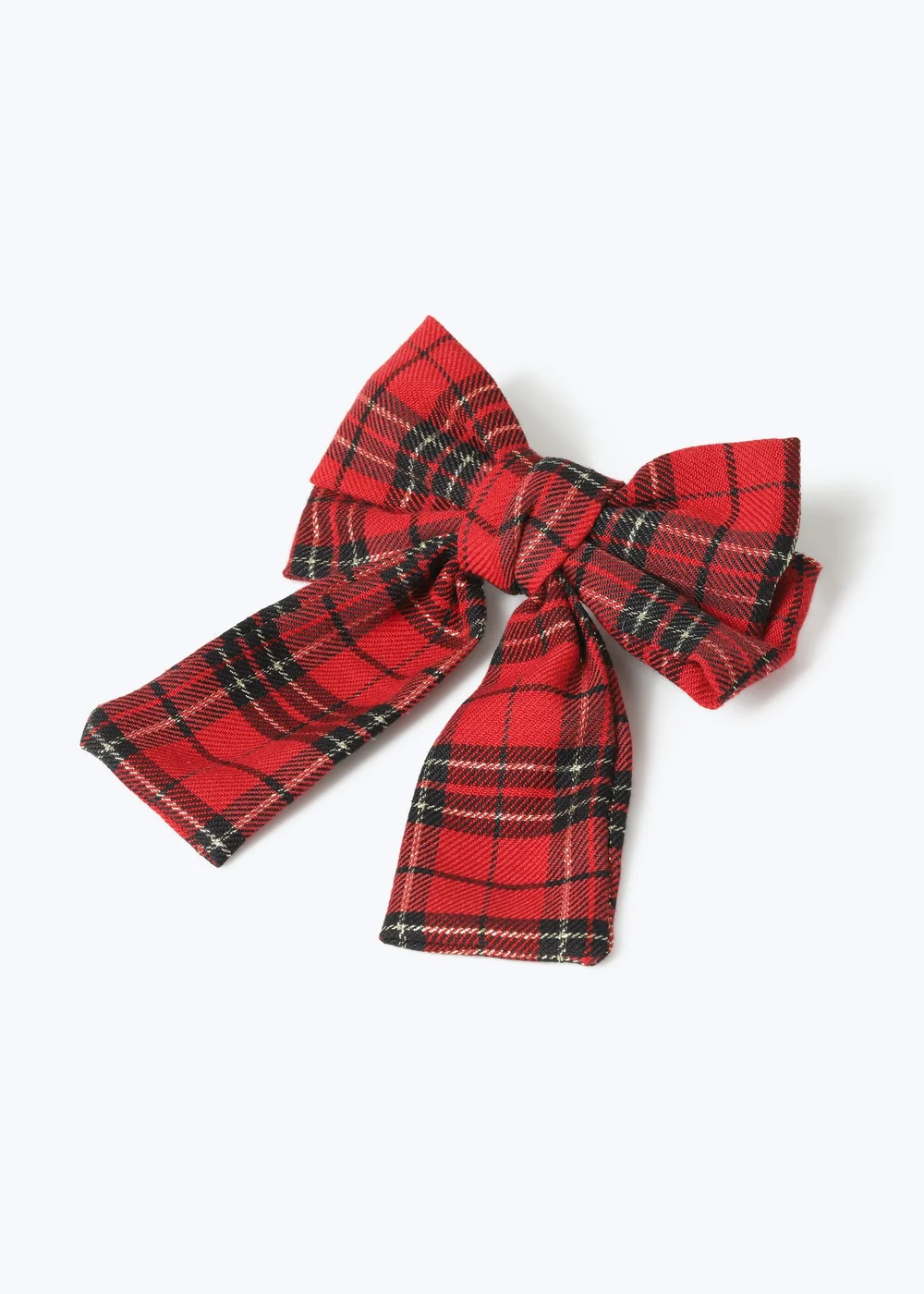 Muse Tartan Edge Bow - One Size Image 2