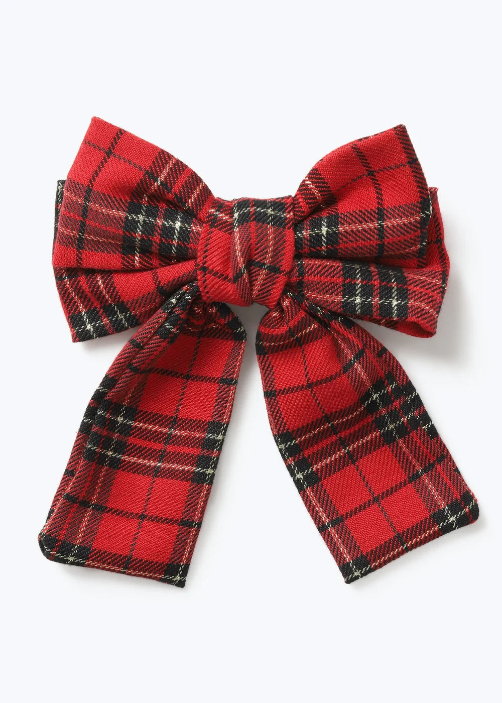 Muse Tartan Edge Bow - One Size Image 1