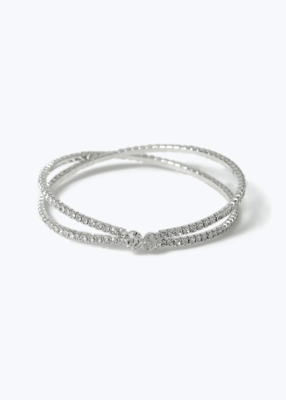 Muse Silver Cupchain Bangle - One Size Image 1