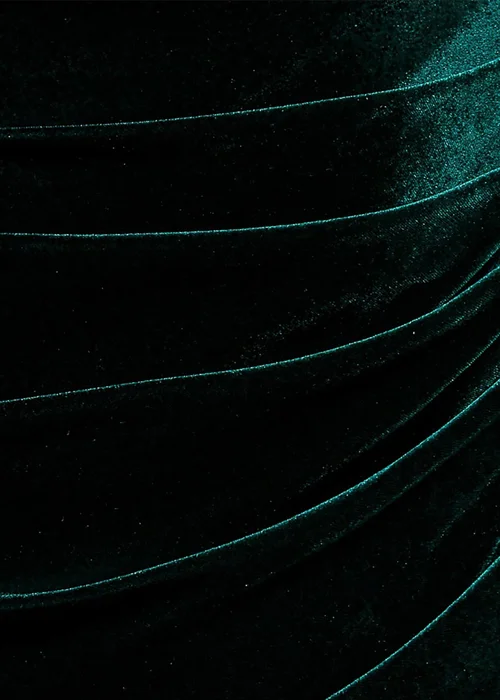 Goddiva Emerald Green One Shoulder Velvet Maxi Dress - 14 Image 4