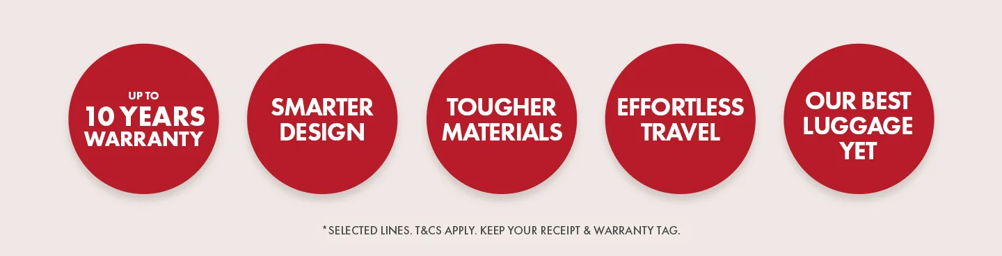 Our luggage buying guarantee