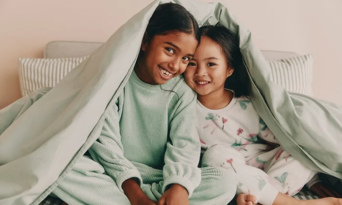 kids in bedroom